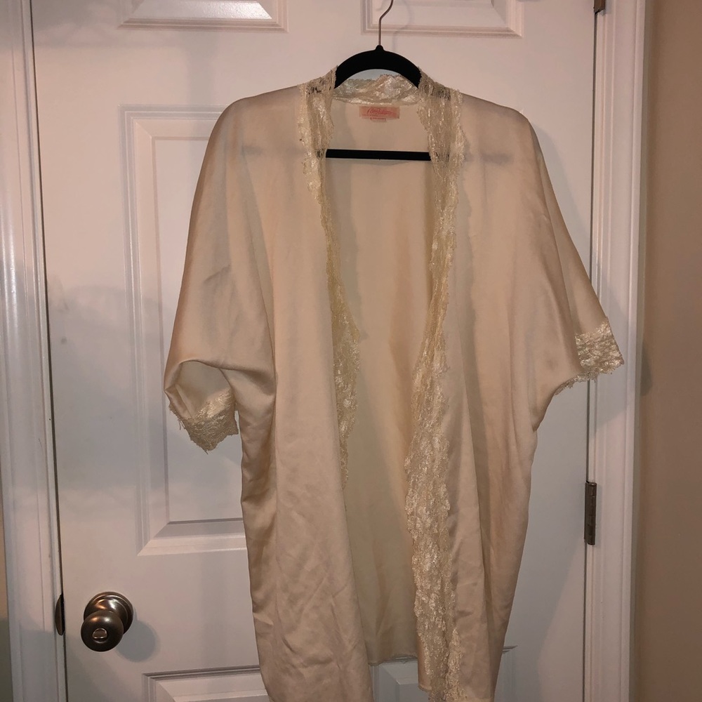Vintage Silk Robe